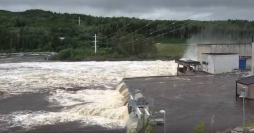 Gli effetti della tempesta Hans: cede una diga, oltre 1000 evacuati