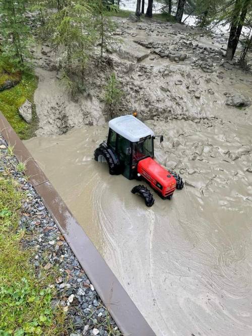 Maltempo in Alto Adige, 200 persone senza acqua ed elettricità