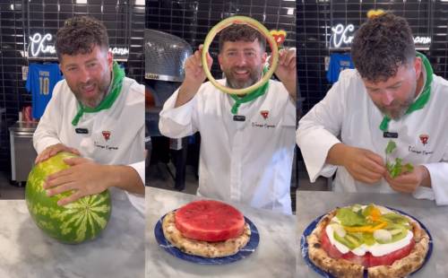 Pizza con l'anguria: la creazione dello chef Capuano scatena l'ira del web