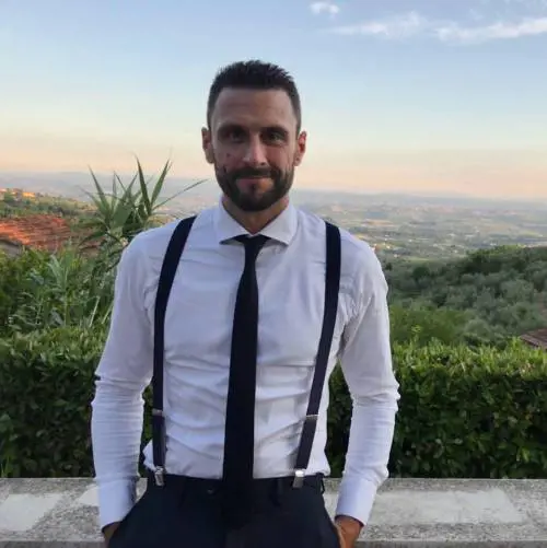 Un primo piano di Piero Romiti, scomparso a 42 anni