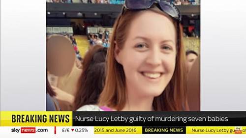 L'infermiera Lucy Letby condannata per l'omicidio di sette bambini 