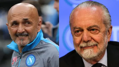 Luciano Spalletti "artista", Aurelio de Laurentiis invece un "primo attore"