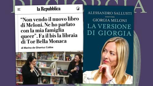 Intolleranza sinistra: la libraia “queer” censura il libro su Meloni