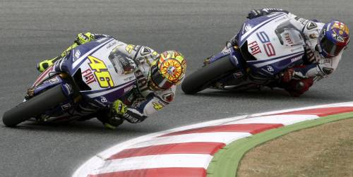 "Cosa ha fatto Valentino": il duello Rossi-Lorenzo a Catalunya 2009