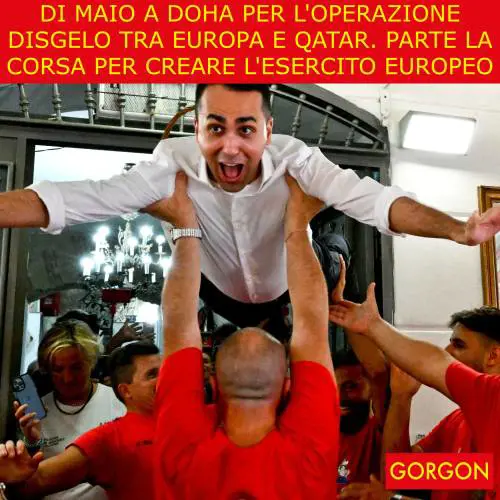 La satira del giorno. Di Maio in Qatar