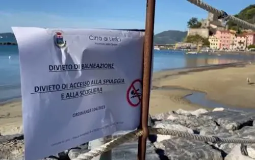 Spiagge chiuse nello spezzino, 70 bambini con la gastroenterite: cosa succede