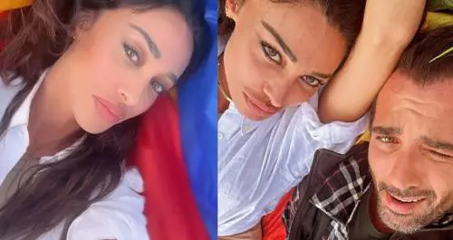 Belen e Elio, primo selfie dalle Dolomiti. Ma manca l'annuncio di divorzio da Stefano