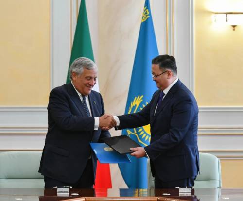 Tajani in Kazakistan per rafforzare la cooperazione bilaterale
