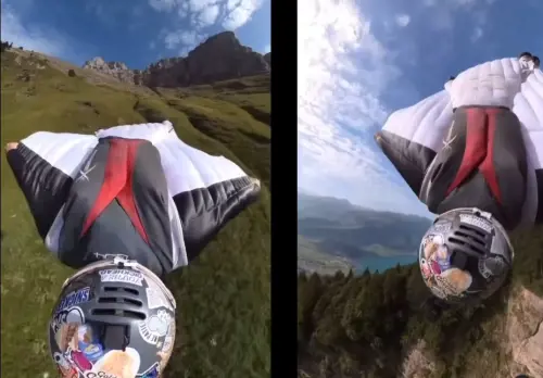 Base jumper precipita dopo il lancio e perde la vita, tragedia sulle Tofane 