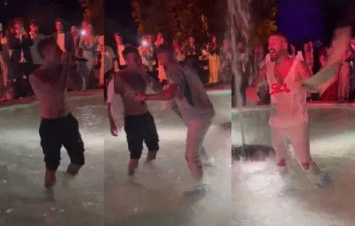 Fedez e Facchinetti, folle serata alle nozze dell'amico. Cosa è successo