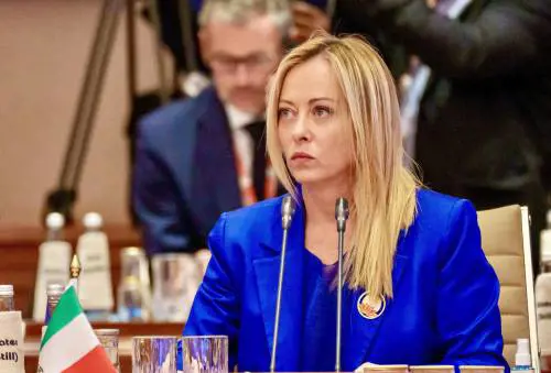 "Sul clima no ad approcci radicali". Meloni al G20 spinge per uno sforzo globale