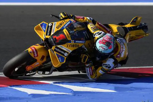 L'omaggio da brividi alla storia della Ducati: Misano si tinge di giallo