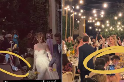 Fedez ignora gli sposi al matrimonio di Francesca: è giallo sul suo atteggiamento