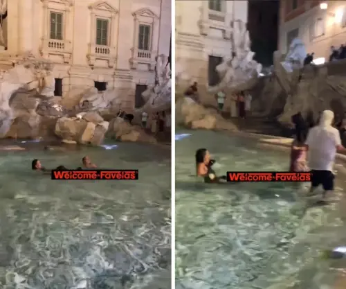 "Davvero è vietato?": denunciati 3 turisti per un tuffo nella Fontana di Trevi