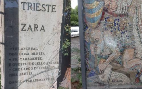 Foibe, vandali danneggiano il Monumento all'Esodo a Roma