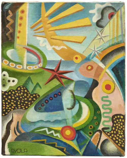 Il nero non può coprire gli altri colori di Evola