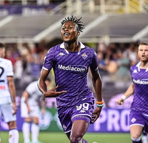 Il gol rapace del subentrato Christian Kouame firma la vittoria della Fiorentina (via AC Fiorentina)