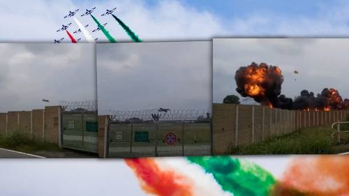 Vergognatevi sciacalli delle Frecce Tricolori