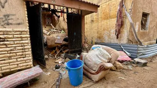 Tra i monatti di Derna: "Qui è come cento Vajont"