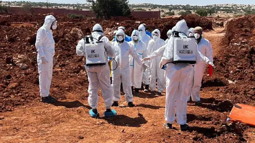 Tra i monatti di Derna: "Qui è come cento Vajont" 