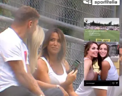 La foto allo stadio, la smorfia, lo sfottò social. Cosa è successo tra Totti e la famiglia Blasi