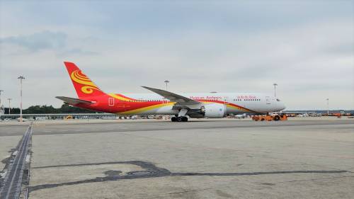 Decolla da Malpensa il volo diretto di Hainan Airlines per Shenzhen in Cina