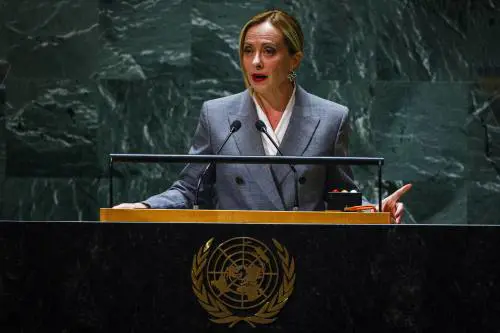 Il discorso integrale di Giorgia Meloni all'Onu