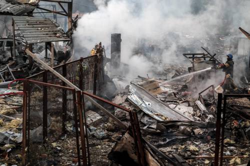 Notte di fuoco in Ucraina: pioggia di missili russi su Kiev