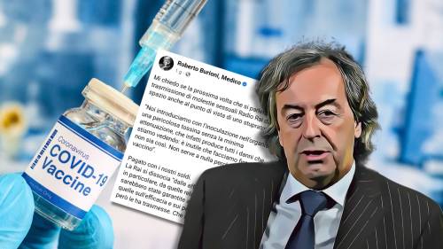 È tornato Burioni: l’anatema contro il “no vax” in Rai