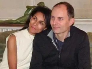 La scrittrice Justine Jotham e il marito Patrice Charlemagne