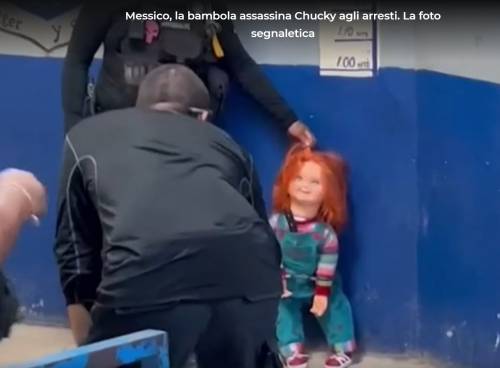 "In manette la bambola assassina Chucky": cosa c'è dietro il bizzarro arresto
