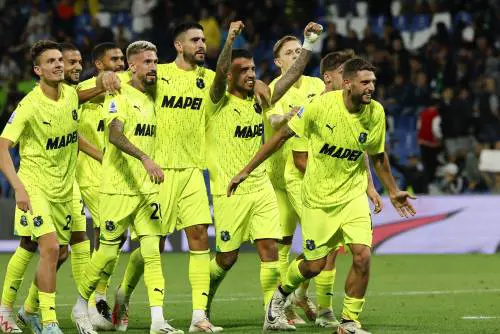 Le comiche a Sassuolo. E la Signora perde la testa