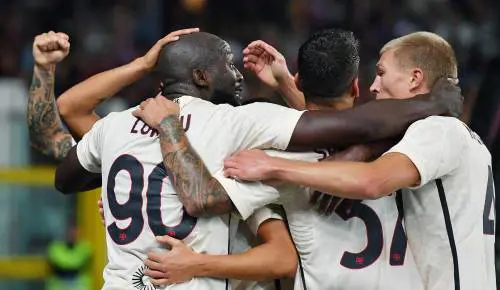 Lukaku non basta. La Roma ripresa nel finale da Zapata, a Torino è 1-1