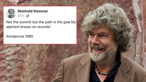 Reinhold Messner fuori dai Guinness? Lui replica così