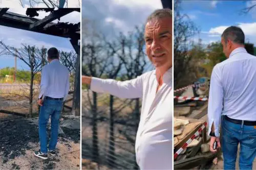 “Non ci facciamo intimidire”. A fuoco anche la casa di Roberto Occhiuto 