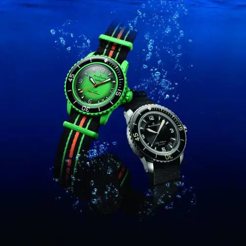 Blancpain x Swatch, la leggenda del Fifty Fathoms si veste di un'inedita creativià