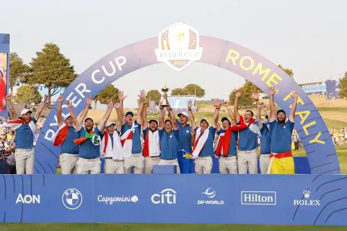 Golf, nella Ryder Cup trionfa il Team Europa: gli Usa ko nel tripudio di Roma