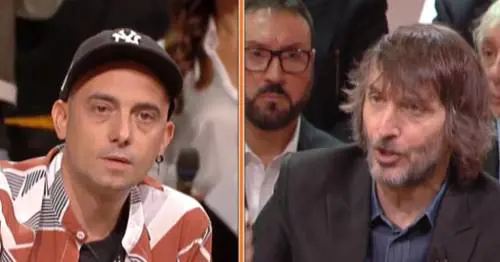 "Rubare è lecito", scontro in diretta televisiva tra Cruciani e il rapper