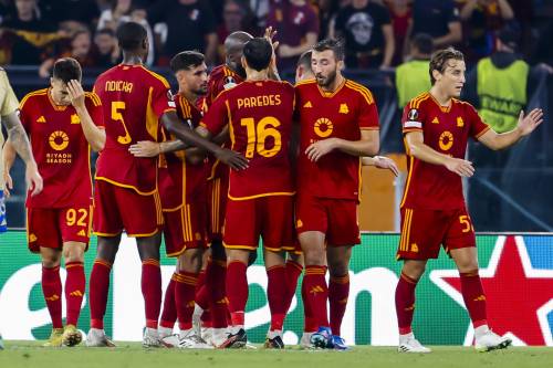 Europa League, la Roma cala il poker contro il Servette: ancora decisivo Lukaku