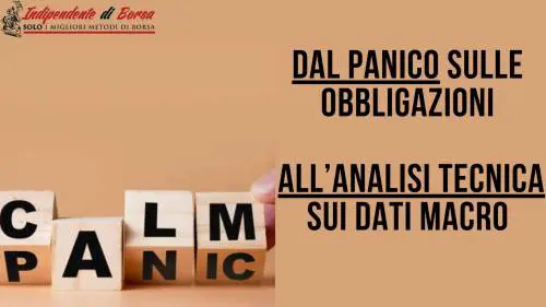 Dal panico sulle obbligazioni all’analisi tecnica sui dati macro