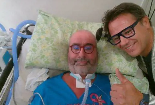 Carlo Antonini e Angelo Ciocca festeggiano la vittoria contro l'Inps