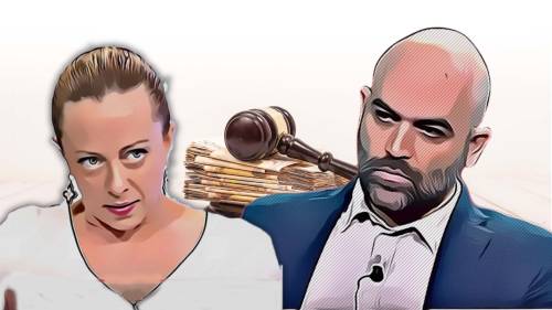 Insultò Giorgia Meloni: condannato Saviano (che ora piange)