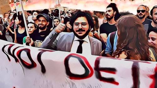 Zaki sfila contro il governo. Ma non era “indipendente”?