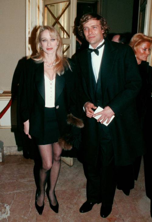 Eleonora Giorgi e Massimo Ciavarro a Roma (1995)