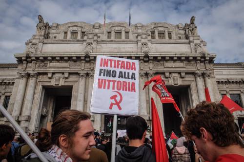 Manifestazione pro Palestina a Milano