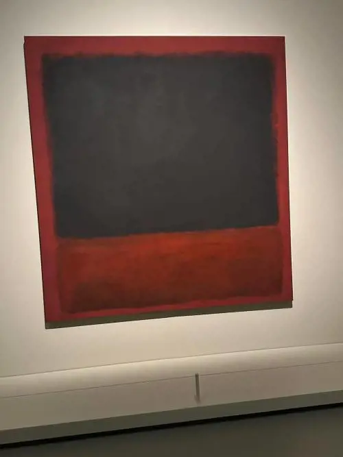 Le opere di Mark Rothko alla mostra di Parigi organizzata dalla Fondazione Luis Vuitton