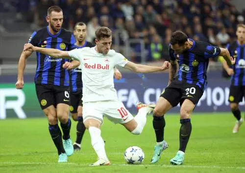 Inter-Salisburgo, le pagelle. Bene Sanchez e Calhanoglu, Lautaro un po’ in ombra