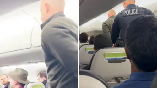 Maniglie rosse, antincendio, manette: così è stata evitata la tragedia nei cieli Usa