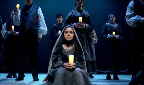 Un'immagine dal musical "Bernadette"