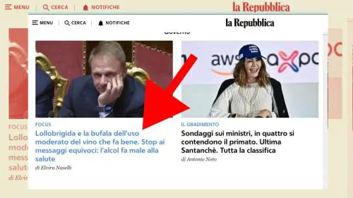 Figuraccia di Repubblica sul vino, sondaggio pro-Meloni e Buttafuoco: quindi, oggi...